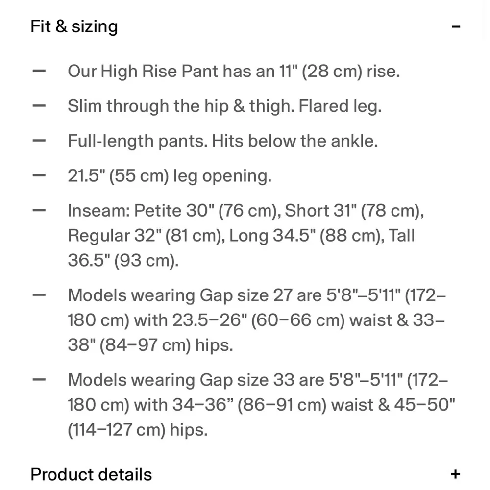 Gap Corduroy ‘70s Flare Pants - Picture 7 of 8